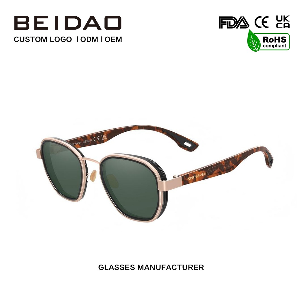 Aluminiozko polarizatutako eguzkitako betaurreko islatzaileak