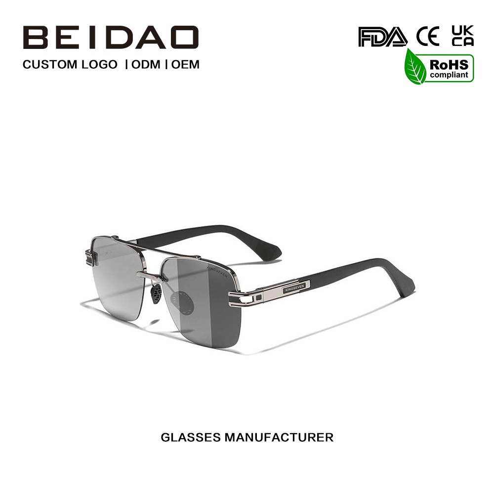 UV400 retro polarizatutako eguzkitako betaurreko koloretsuak